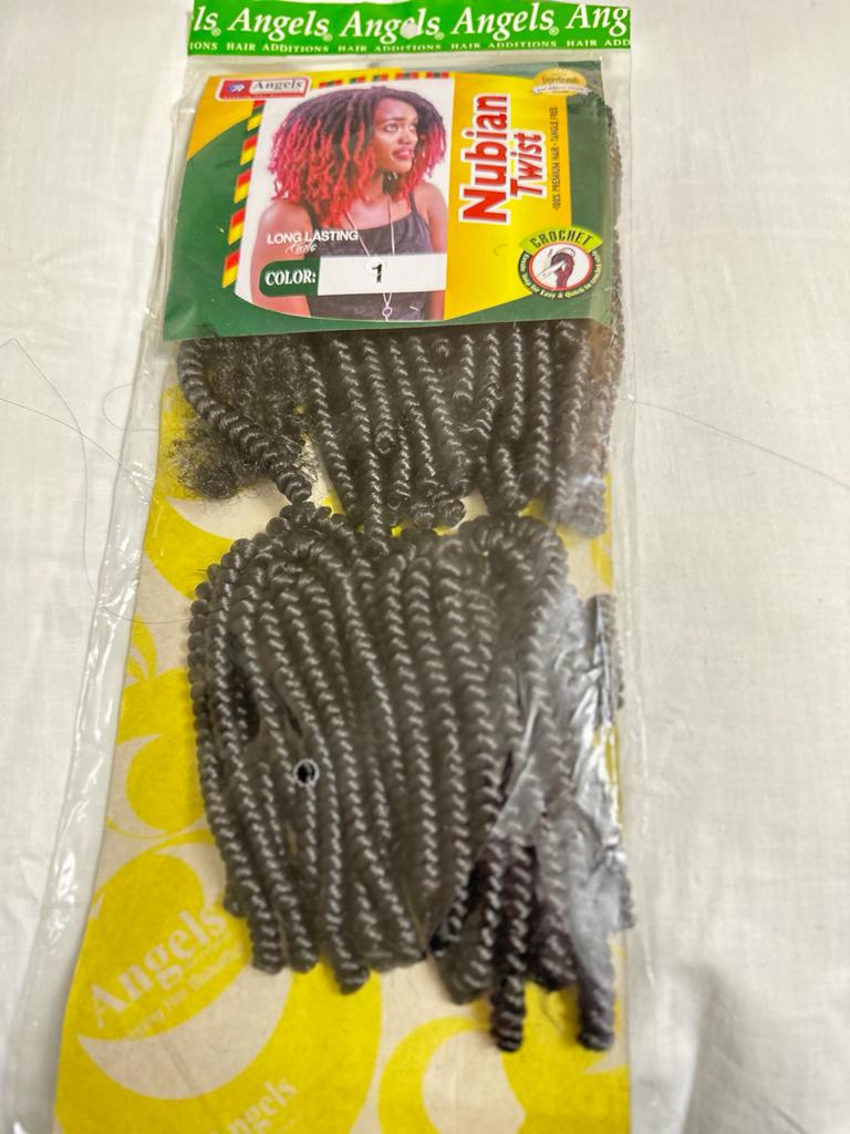 NUBIAN CROTCHET HAIR EXTENSIONS Colour 1