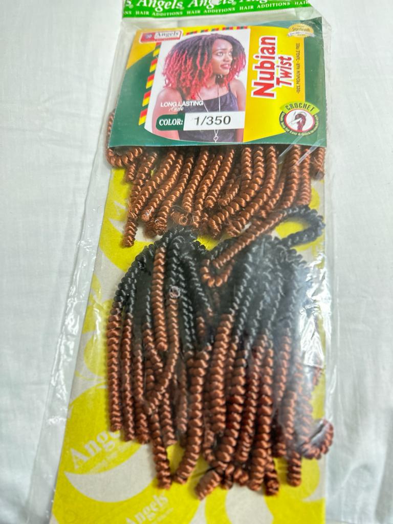 NUBIAN CROTCHET HAIR EXTENSIONS Colour #1/350