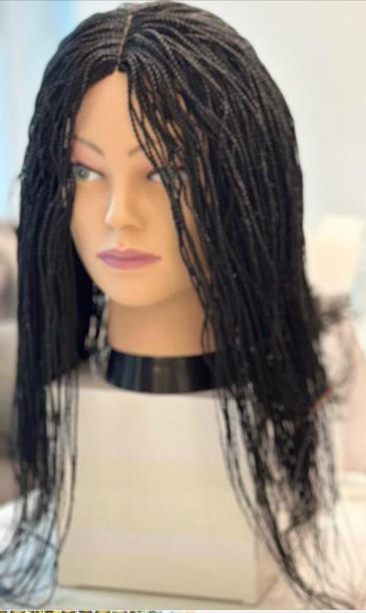 Twist Wig Braid Long Black